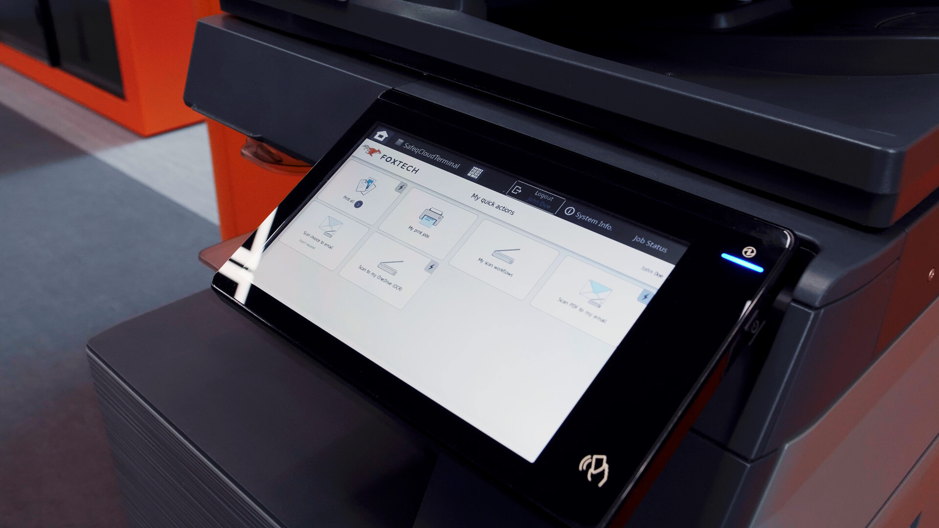 Sharp Embedded Terminal | SAFEQ Cloud Product Highlights
